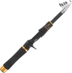 Fishing Rod Telescoping Heavy Fishing Pole Portable Design for Freshwater Use Ergonomic Handle for Comfortable Grip