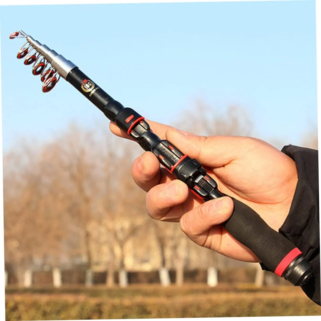 Fishing Suplies Pocket Fishing Pole Retractable Fishing Pole Mini Fishing Rod Telescoping Fishing Rods