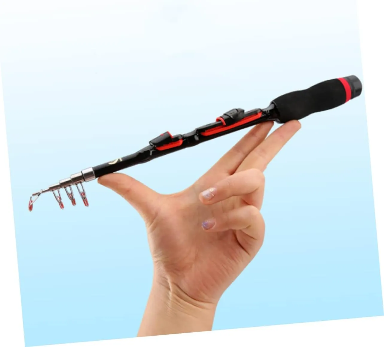 Fishing Suplies Pocket Fishing Pole Retractable Fishing Pole Mini Fishing Rod Telescoping Fishing Rods