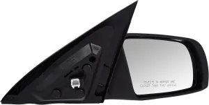 Fit System 68599N Passenger Side Mirror for Nissan Altima Sedan, Textured Black, PTM Cover, w/Turn Signal, Foldaway, Power