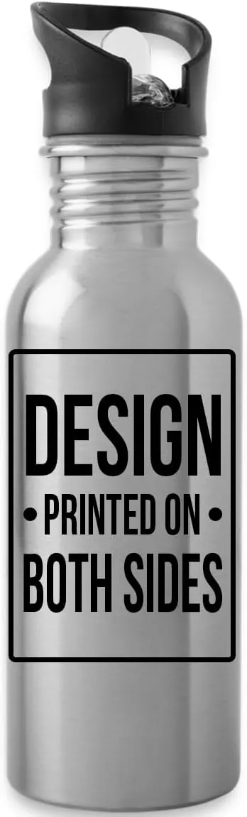 Flight Instructor Water Bottle Appreciation 20oz Funny Flight Instructors Day Gifts From Coworkers Staff Men Women Bottle Silver