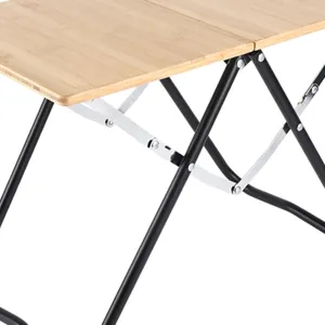 Folding Camping Table Outdoor Table Portable Lightweight Foldable Table Camp Tables for Picnic Party Backyard Travel Garden