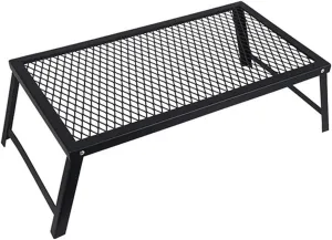 Folding Camping Table, Waterproof Portable BBQ Iron Desk, Lightweight & Outdoor Furniture