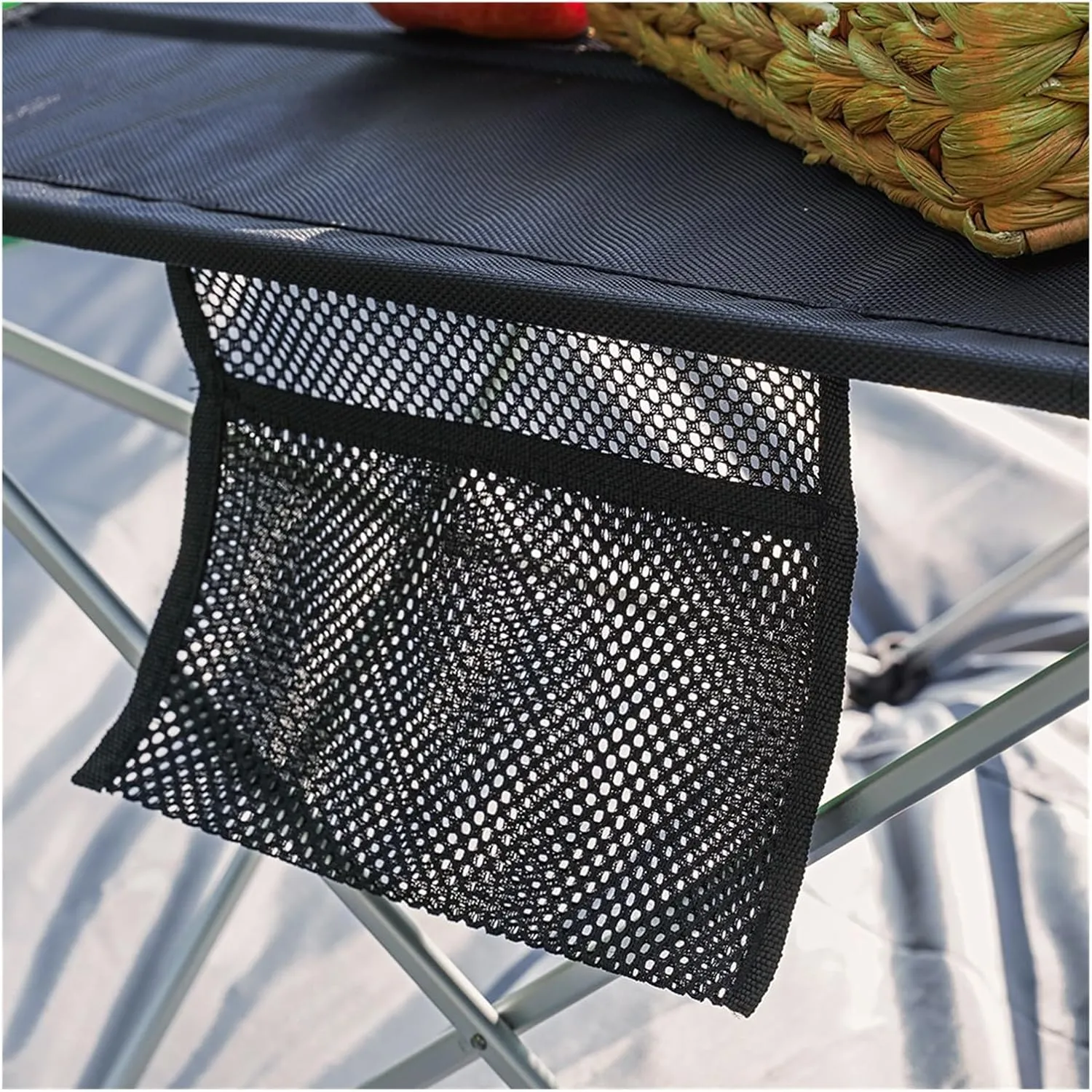 Folding Dining Table Aluminium Hiking Climbing Picnic Outdoor Camping Table Portable Foldable Desk Furniture Computer Bed Ultralight (Color : XL), X-Large