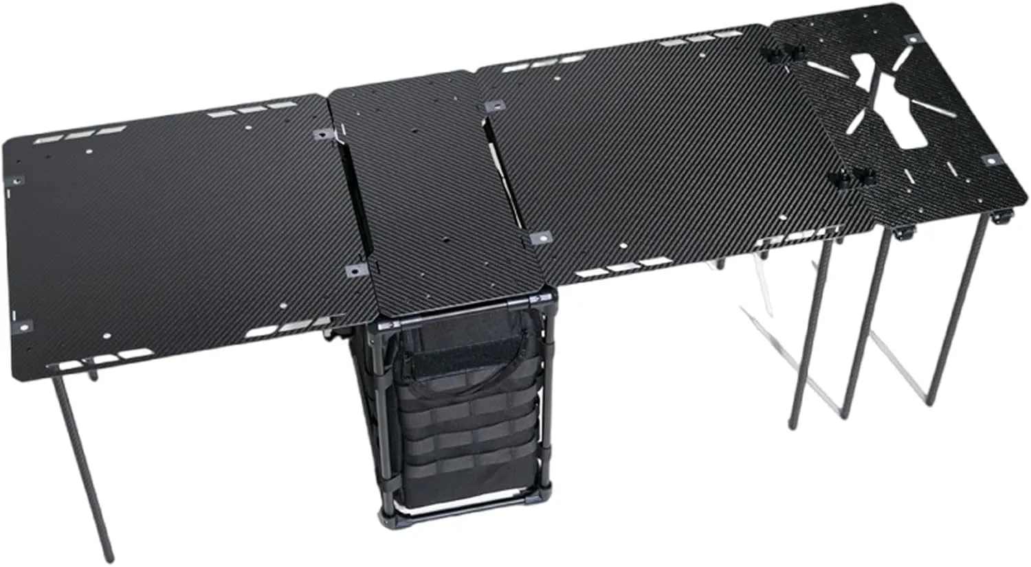 Folding Table, Carbon Fiber and Aluminum Material Camping Table, Easy to Carry, Perfect for Outdoor, Picnic, Cooking, Beach, Hiking, Fishing,A