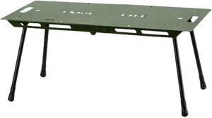 Folding Table, Outdoor Table Lightweight Desk Furniture Portable Camping Table for Backpacking Patio Hiking Barbecue, Green