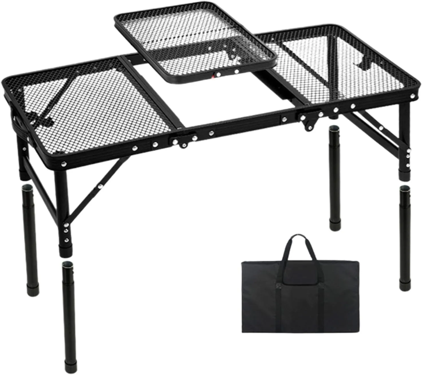 Folding Table | Picnic Table,Grill Table Portable Camping Table with Bag Lightweight Outdoor Table for Camping Picnic BBQ