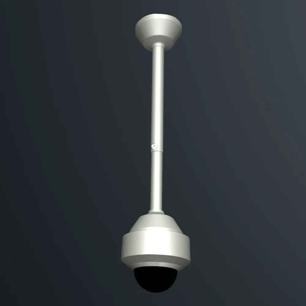 FPSIP-DP3000 - FERN360 Camera Adjustable Dropper Pole 3000-5900mm – White or Black