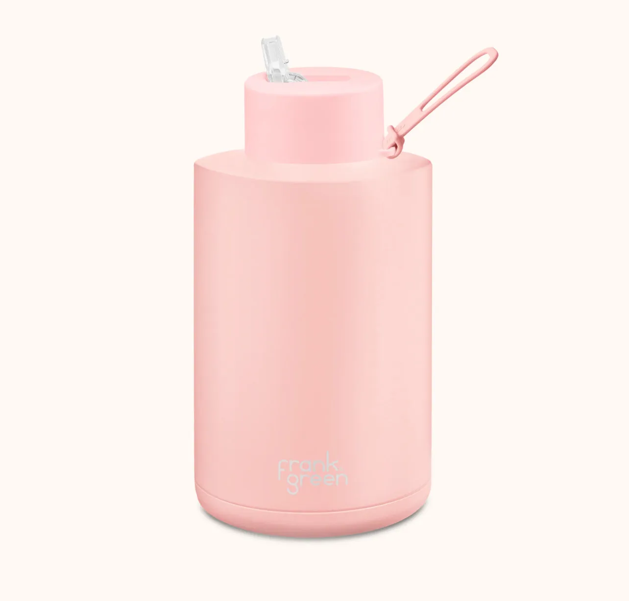Frank Green - Stainless Streel Reusable Water Bottle with straw Lid - 68oz / 2000ml