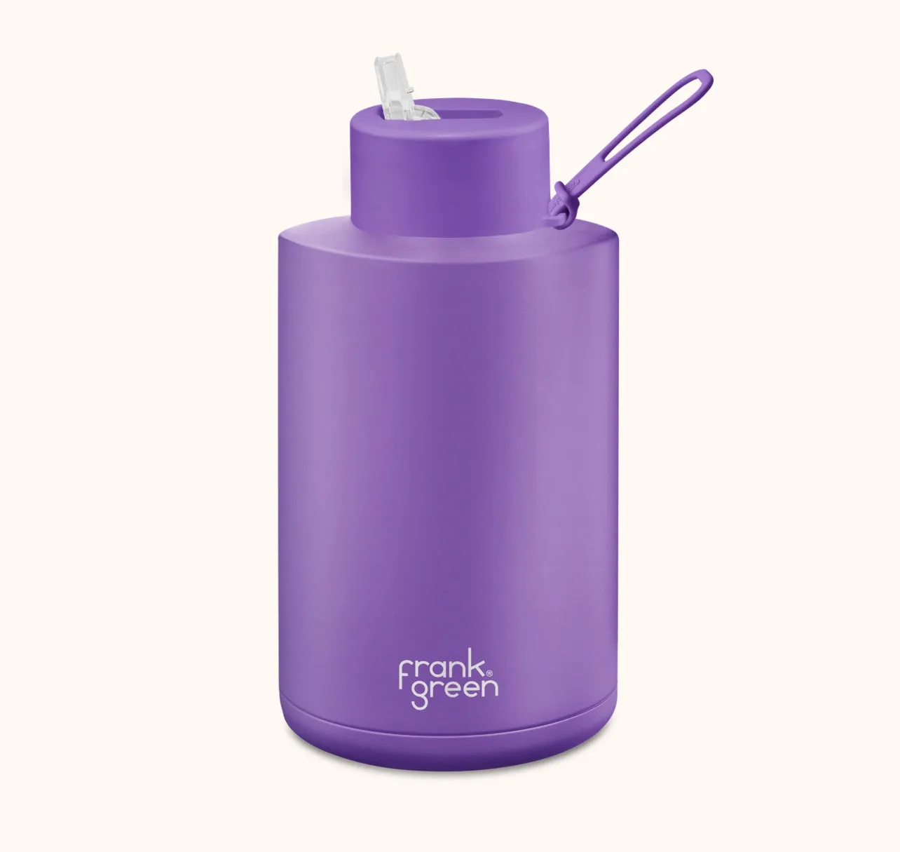 Frank Green - Stainless Streel Reusable Water Bottle with straw Lid - 68oz / 2000ml