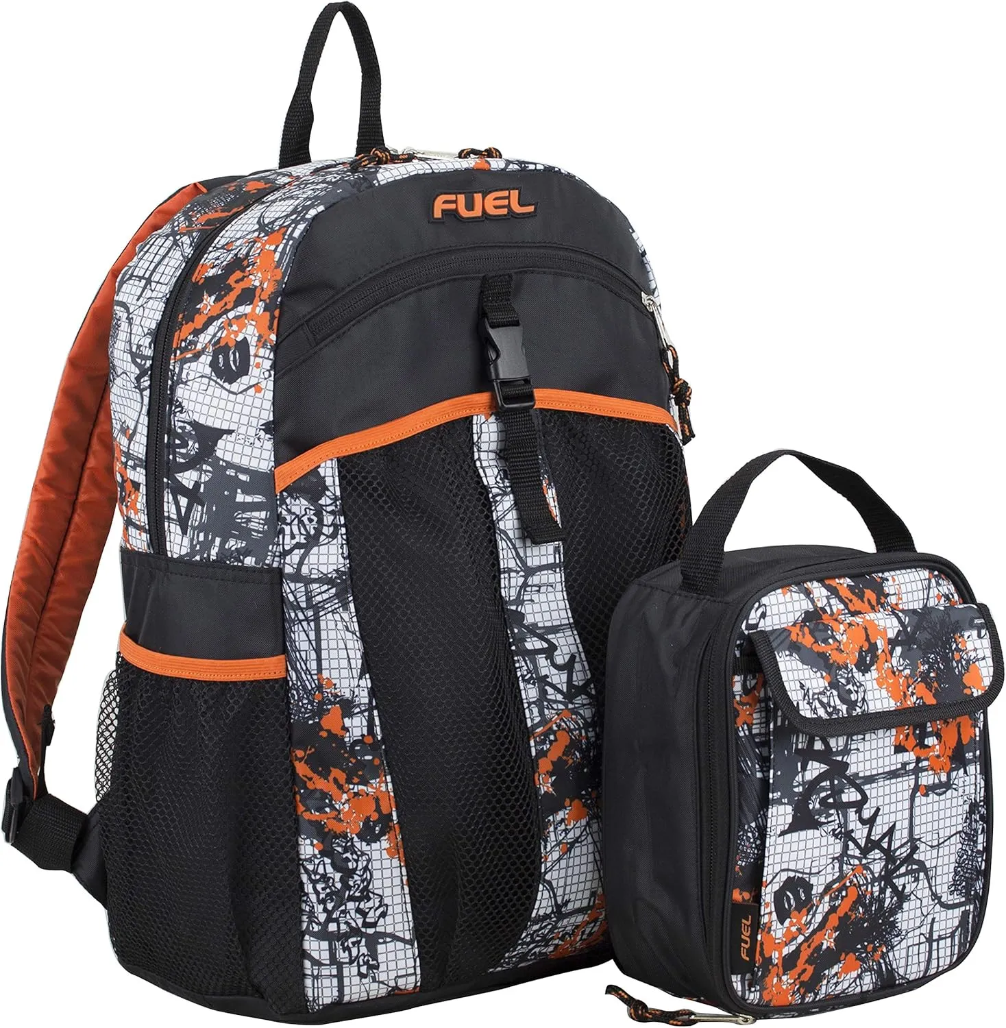 FUEL Travel Backpack Cooler Bag Lunchbox for Work Insulated Cooler Bag Lunch Bag Work Hiking Water Bottle Pockets