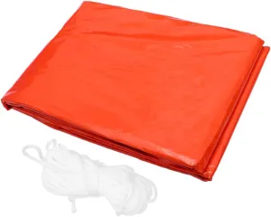 GANAZONO Emergency Shelter Tent Portable Thermal Survival Tube Tent for Outdoor Use Lightweight Emergency Blanket for Earthquake Camping Hiking Orange