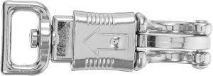 Garneck Metal Rope Fastener Quick Release Snap Hook for Equestrian Safety Lightweight and Portable Horse Harness Accessory for Riding and Equestrian Supplies