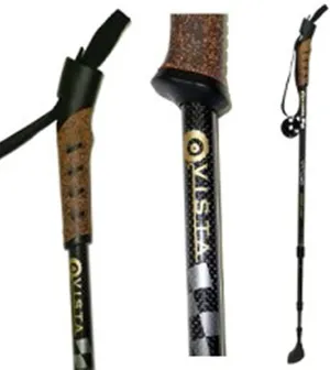GC-035 Telescopic Hiking Staff/Carbon Fiber/Anti-Lock System