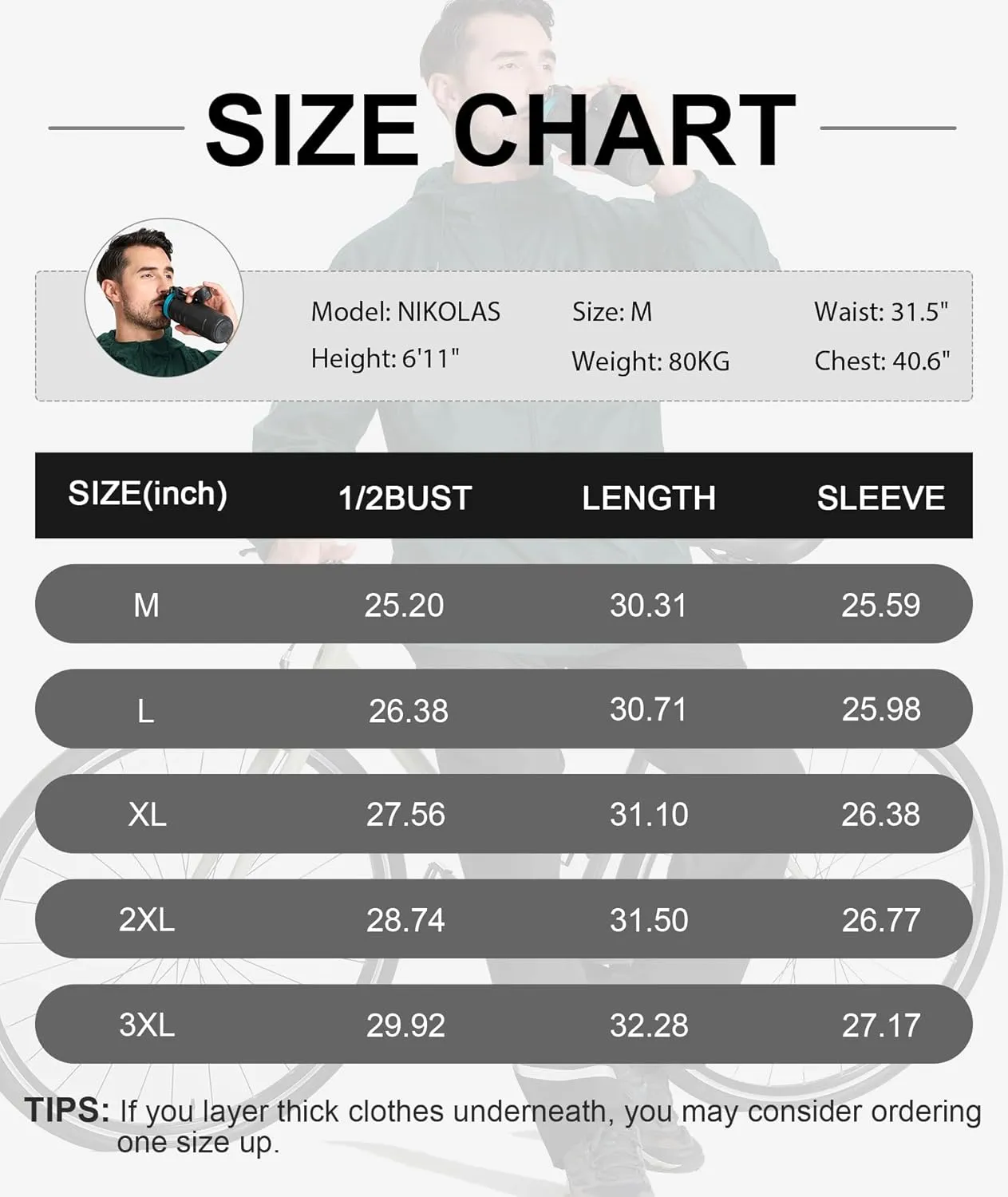 GEEK LIGHTING Mens Waterproof Hooded Rain Jacket Lightweight Raincoat for Outdoor Hiking Running Travel