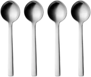 Georg Jensen New York Dessert Spoon Giftbox, 4-Piece
