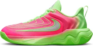 Giannis Immortality 4 Big Kids' Basketball Shoes (FZ6734-304, Lime Blast/Hyper Pink/Iron Grey)