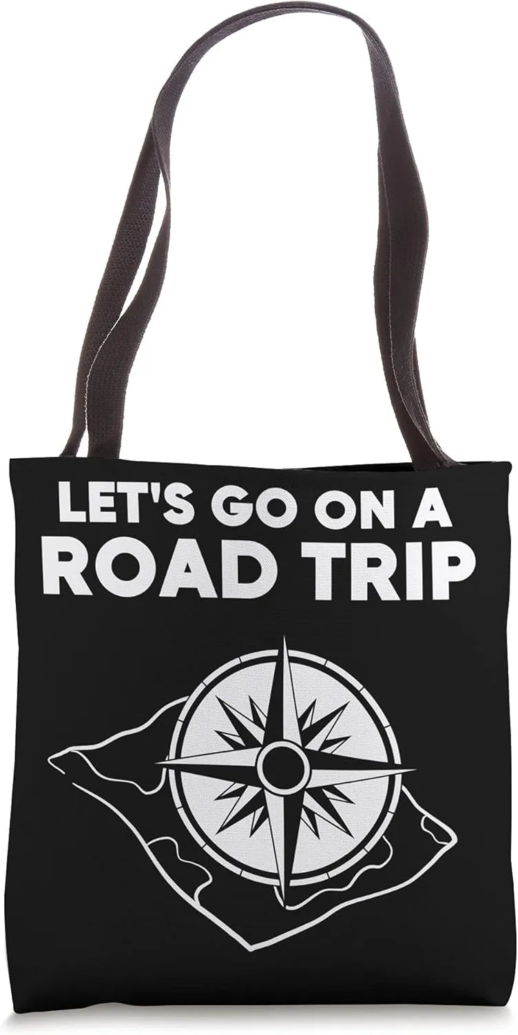Go Road Trip Tourist and Road Tripper Tote Bag