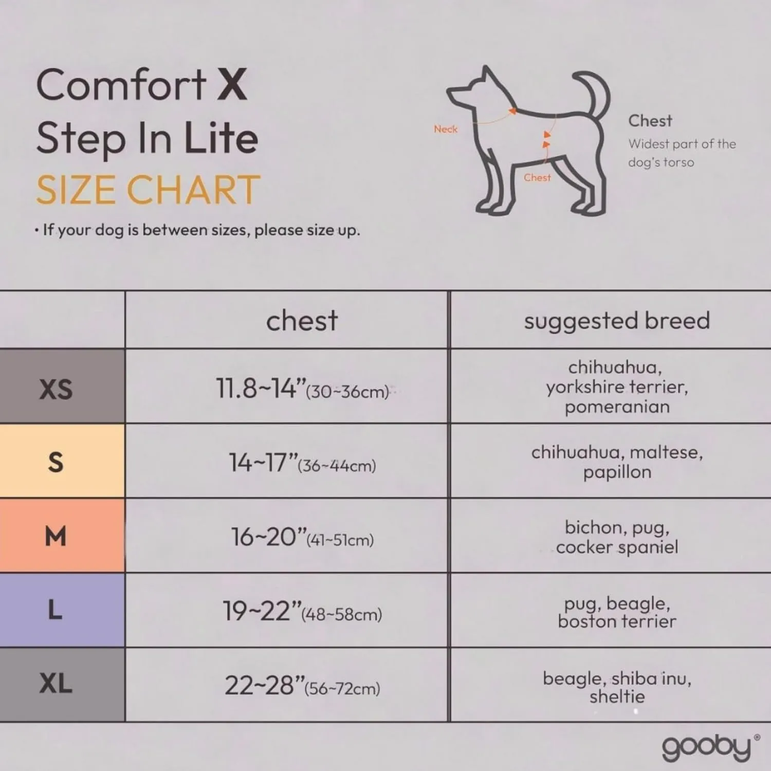Gooby Comfort X Step in Lite Dog Harness - Choke Free, Escape Free with Light Breathable Mesh - Step in Dog Harness for Small and Medium Dogs - Quick Release Buckle, Metal D-Rings - Pink, Medium