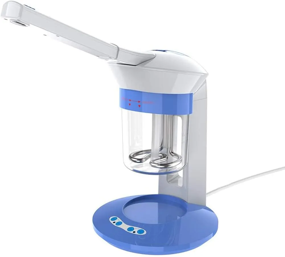 GOTOTOP Facial Steamer Portable Ion Vapour Steamer Beauty Spa Face Care Home Use Aromatherapy Humidifier US Plug