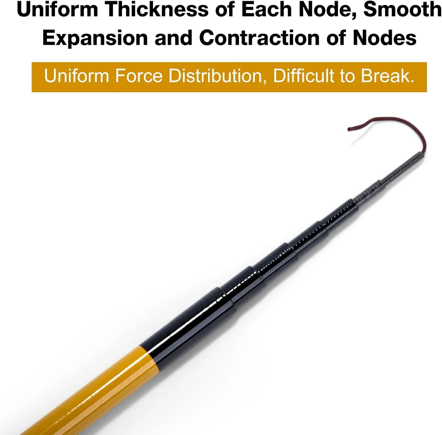 Goture Telescopic Mini Pocket Fishing Pole, Compact Ultra Lightweight High Strength Fishing Rod, River Dike Fishing Rods, Perfect for Starter, 4Ft, 5Ft, 6Ft, 7Ft, 8Ft, 9Ft, 11Ft, 14Ft