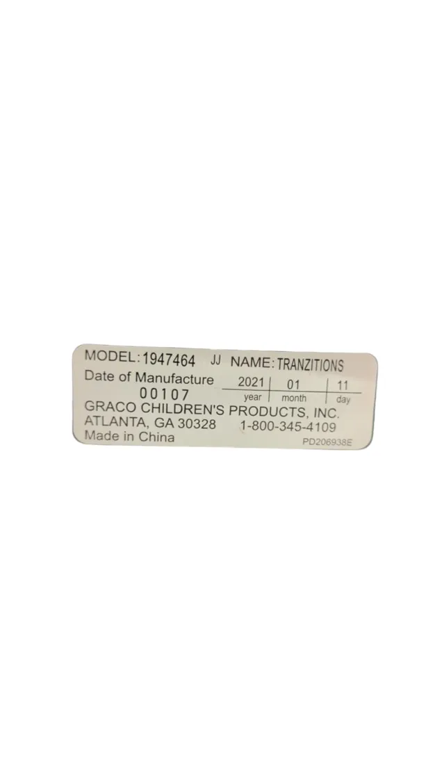 Graco Tranzitions 3-in-1 Harness Booster Car Seat, 2021, Proof