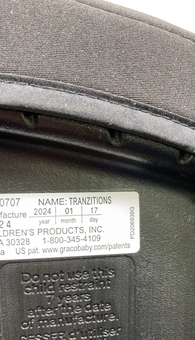 Graco Tranzitions 3-in-1 Harness Booster Car Seat, 2024, Proof