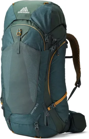 Gregory Katmai 65L Unisex Backpacking Pack, Ventilated Backpanel, Built-In Hydration Attachment for Bladder (Reservoir Not Included), Small/Medium, Oxide Green