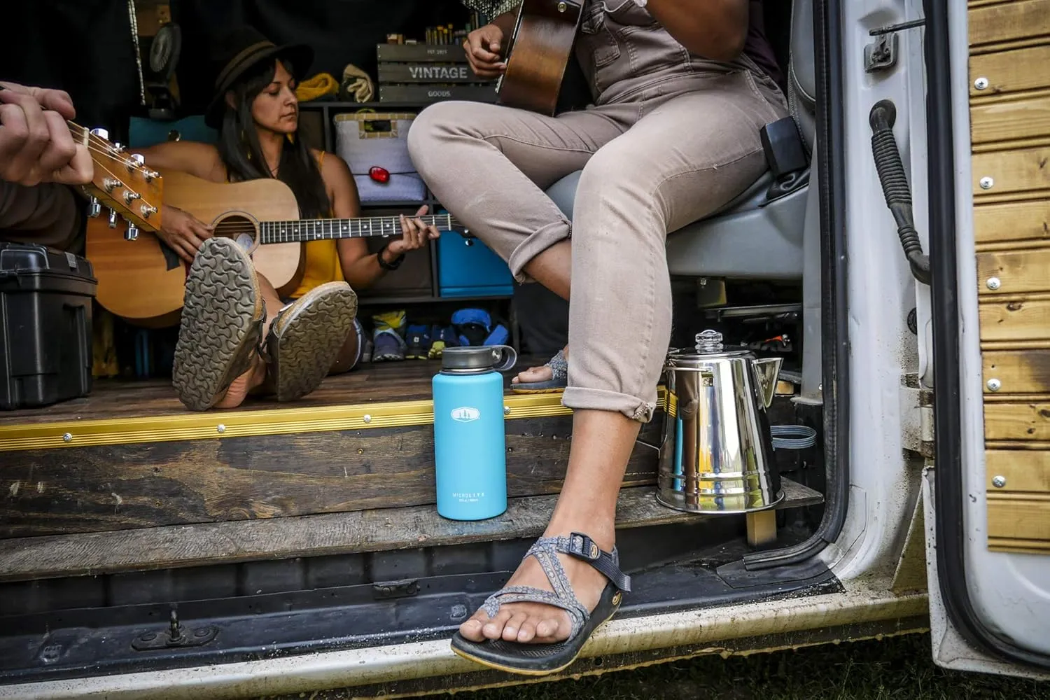 GSI Outdoors - Microlite Water Bottle, Vacuum Insulated Stainless Steel, Twist Lid