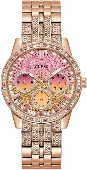GUESS Ladies Sport Multifunction Duotone Crystal 40mm Watch