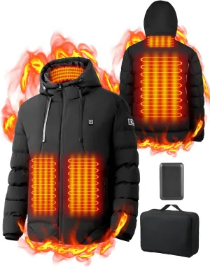 Heated Coats for Men and Women With Battery - Winter Jackets With Electric Heating for Men and Women