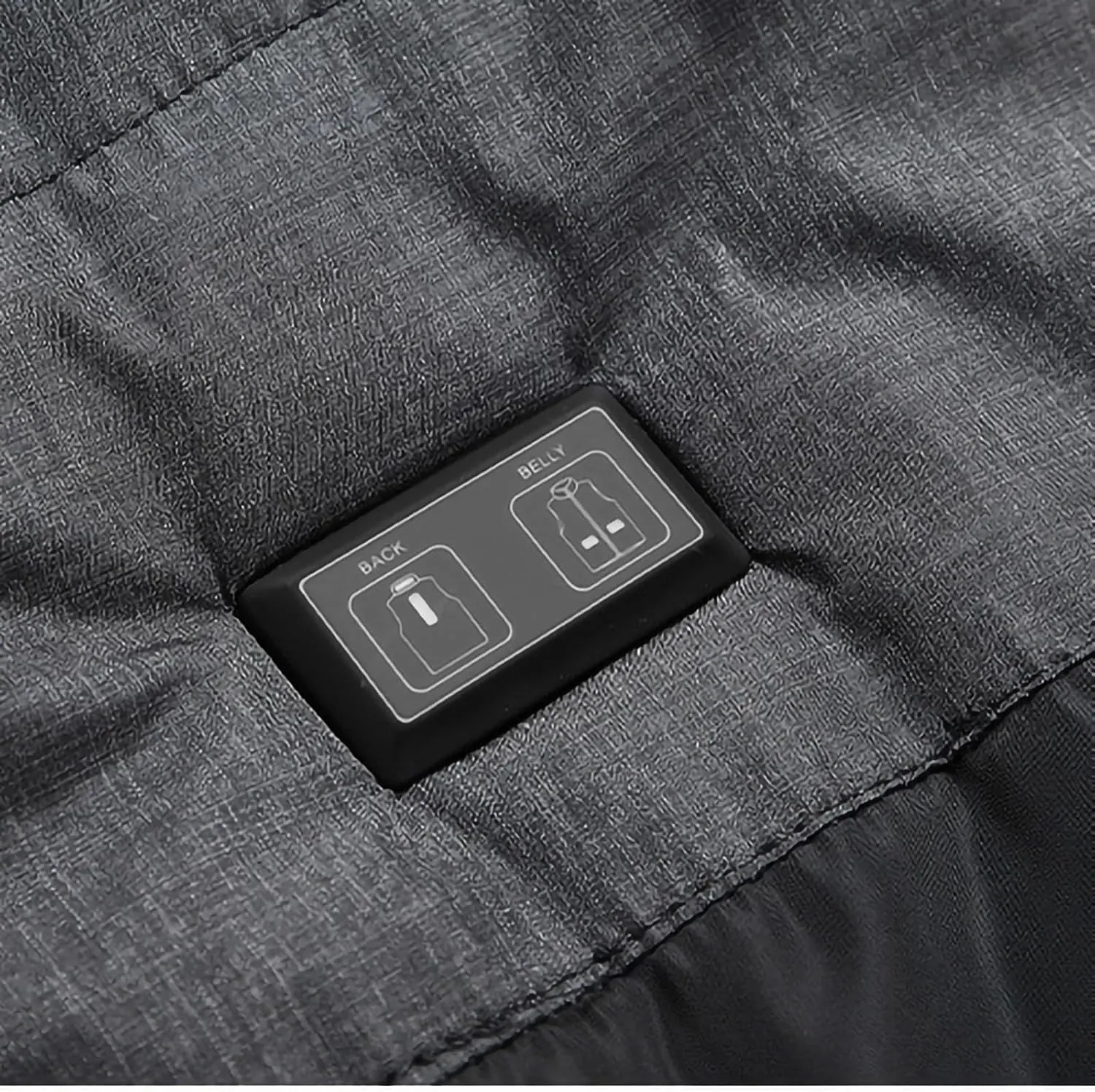 Heated Vest for Men Women 3 Heating Levels 9 Heating Zones Thermal Stand Collar Vests USB Electric Not Included Battery