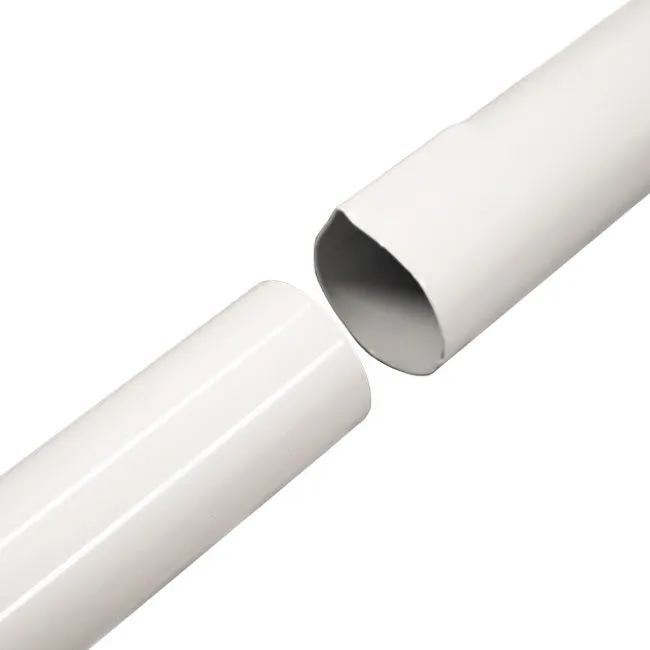 Heath Telescoping Martin House & Gourds Poles, White, 2 Pack
