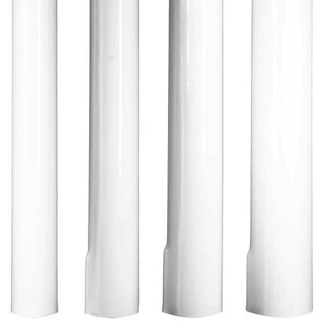 Heath Telescoping Martin House & Gourds Poles, White, 2 Pack