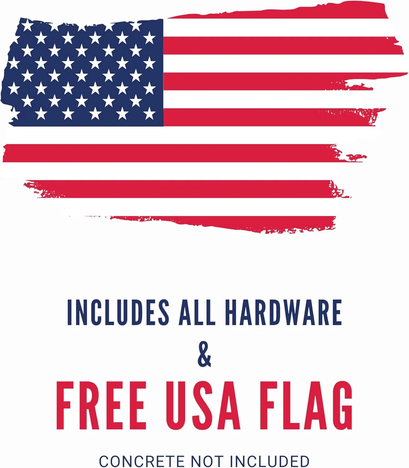 Heavy Duty Telescoping Flagpole Kit, 25 Foot