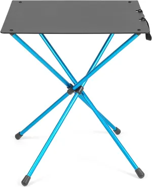 Helinox Café Table Dining Height Portable Camping Table, Black