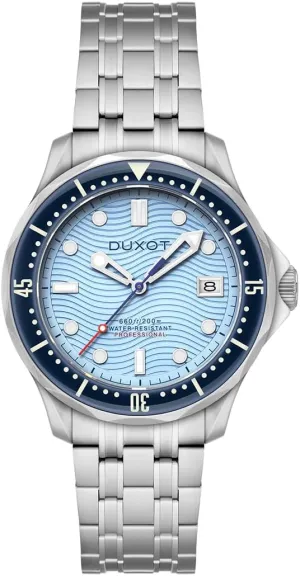 Henri Men's Automatic Dive Watch – Japanese Movement, 41mm Stainless Steel Case, Water Resistant 200m, Stainless Steel Bracelet, DX-2060