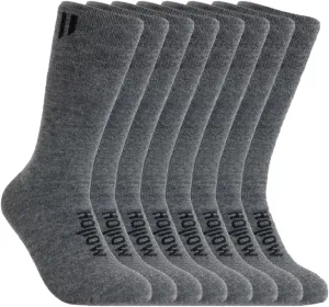 HOLLOW Alpaca Boot Socks for Men and Women, Moisture Wicking Alpaca Socks for Hiking, Running, Temperature Regulating