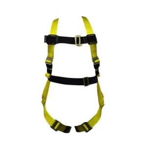 Honeywell Miller 650-7/UYK Standard Non-Stretch Harness, Yellow, 1 Each