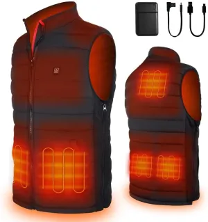 Hoson Heated Vest, 9 Heating Zones Electric Lightweight Heated Vest For Men Women,Skating for Heated Jacket/Sweater
