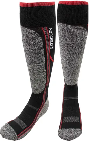 Hot Chillys Youth Elite Heat Mid Volume Socks | Lightweight Thermal Socks for Winter Sports, Hiking, and Outdoor Activities