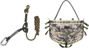Hunting Saddle The Gen 1 and Tree Stand Safety Rope: Durable Safety Harness Lifelines Lineman's Rope, Lightweight Tree Stand Safety Line