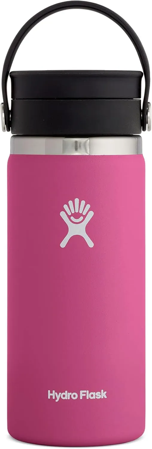 Hydro Flask 16 oz Wide Mouth Bottle with Flex Sip Lid Carnation