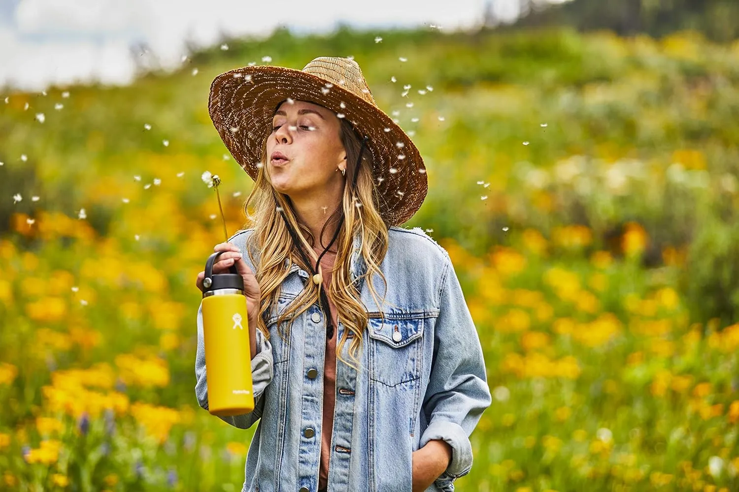 Hydro Flask Wide Mouth Bottle with Flex Cap