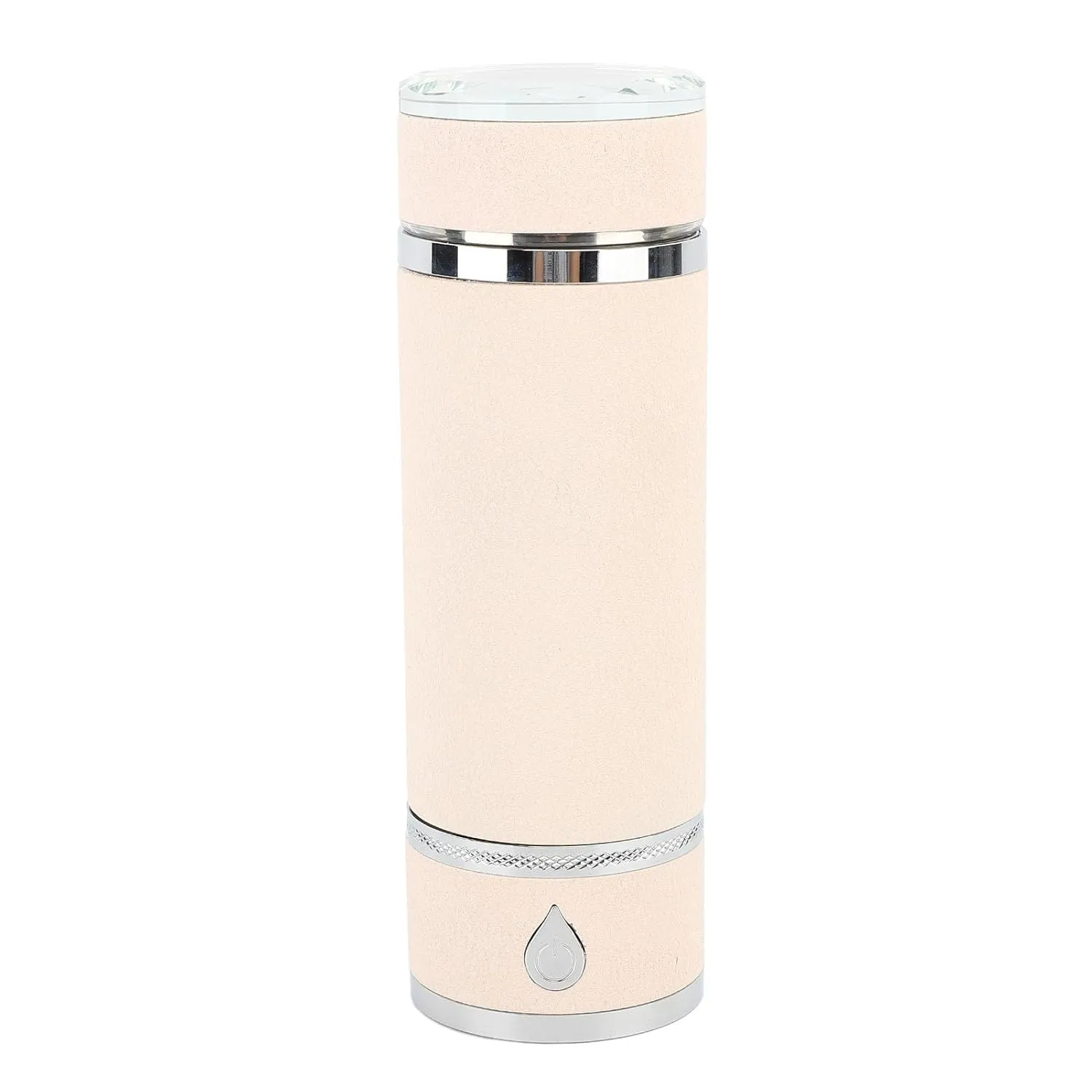 Hydrogen Rich Water Generator, Hydrogen Water Bottle 420ml Multifunctional 3min Single Working Time for Travel for Office (Beige)