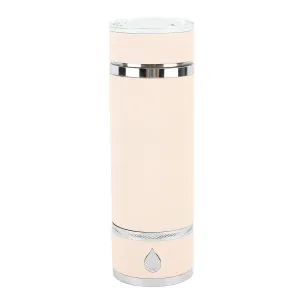 Hydrogen Rich Water Generator, Hydrogen Water Bottle 420ml Multifunctional 3min Single Working Time for Travel for Office (Beige)