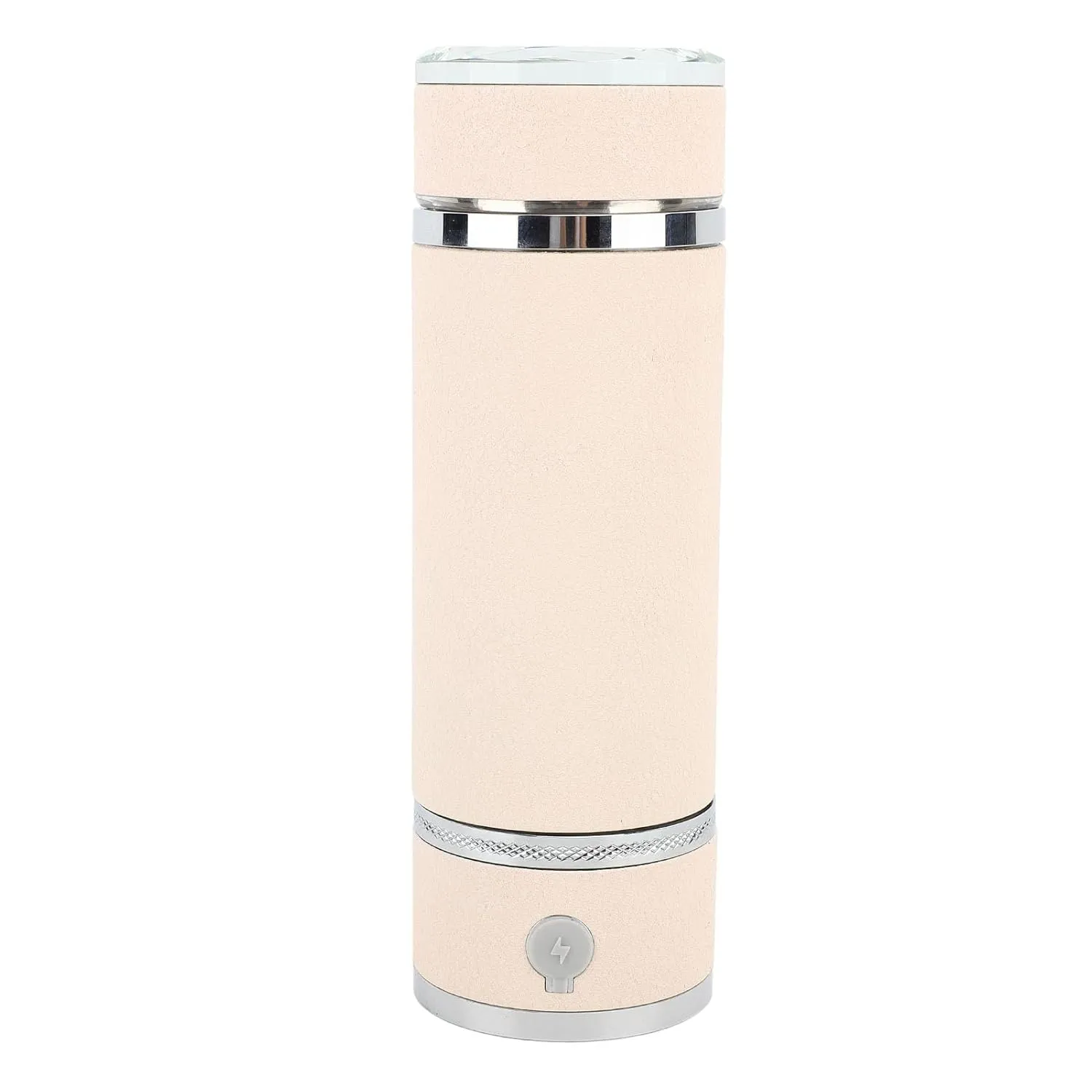 Hydrogen Rich Water Generator, Hydrogen Water Bottle 420ml Multifunctional 3min Single Working Time for Travel for Office (Beige)