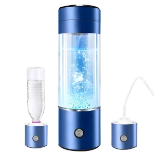 Hydrogen Water Bottle, 330ml Hydro Water Bottle Hydro Bottle Hydrogen Water Generator for Home Travel Gym