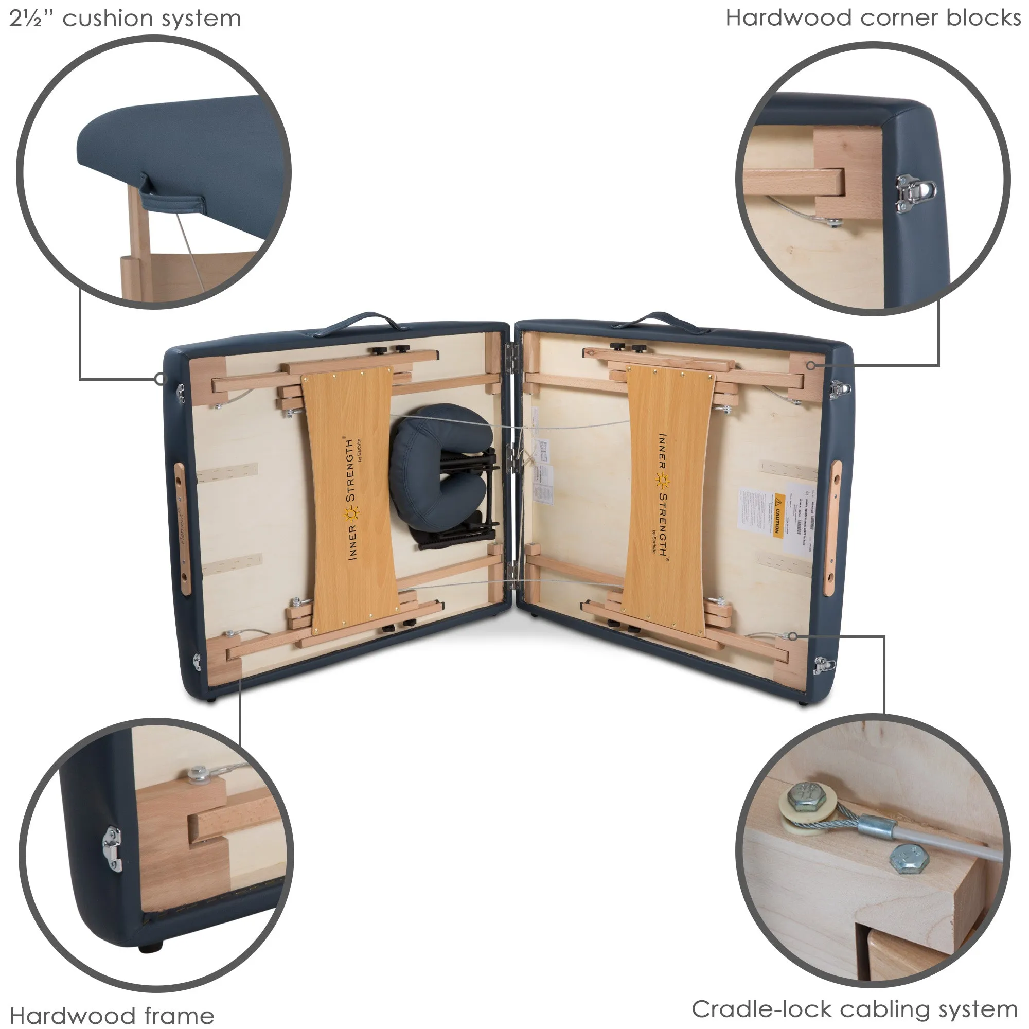 InnerStrength Element Portable Massage Table Package 