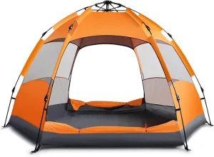 Instant Pop Up Tent,Family Camping Tent 4-7 Person Portable Tent Automatic Tent Waterproof Windproof for Camping Mountaineering